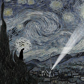 Starry Night Batman by Denny H