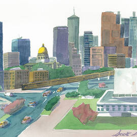 State Capitol View 2 by Scott Serafy