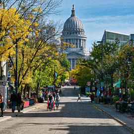 State Street - Madison - Wisconsin by Steven Ralser