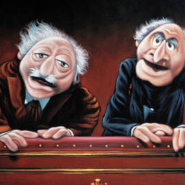Statler and Waldorf ,Muppet Critics  by Jorge Terrones