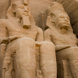 Statues at Abu Simbel by Darcy Michaelchuk