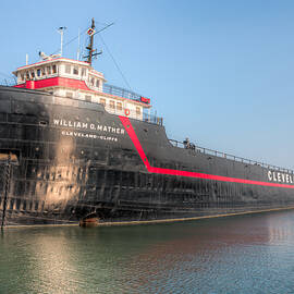 Steamship William G. Mather I by Clarence Holmes