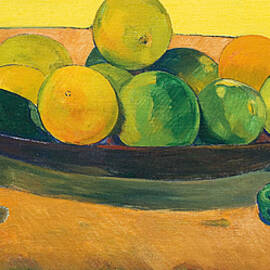 Still Life with Fruit and Peppers by Paul Gauguin