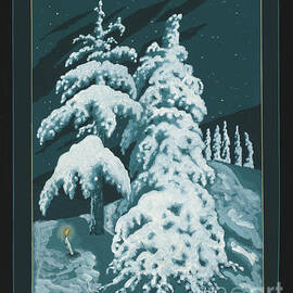 Study for Winter Trees of Life 299 by William Hart McNichols