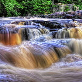 Summer At The Dells of The Eau Claire by Dale Kauzlaric