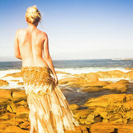 Sunbathing by the sea by Jorgo Photography
