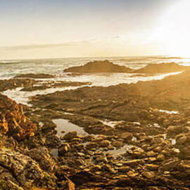 Sunlit Seaside by Jorgo Photography
