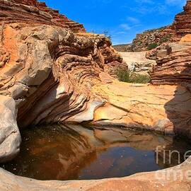Sunny Skies Over Ernst Tinaja by Adam Jewell
