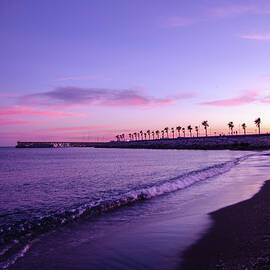 Sunset over Malaga, Costa del Sol - 4 by AM FineArtPrints