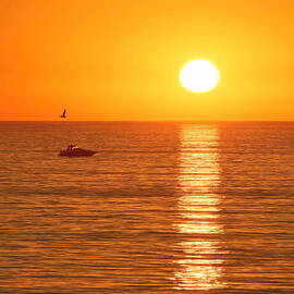 Sunset Solitude by Ed Clark