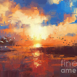 Sunset by Tithi Luadthong