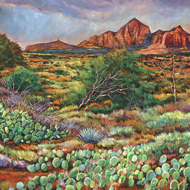 Surrounded by Sedona by JOHNATHAN HARRIS