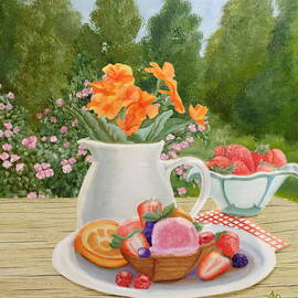 Sweet Garden by Angeles M Pomata