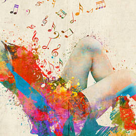 Sweet Jenny Bursting with Music Cropped by Nikki Marie Smith
