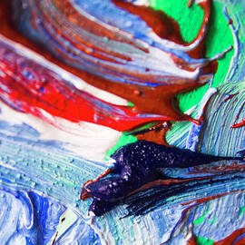 Swirls Of Paint Colors by Jorgo Photography