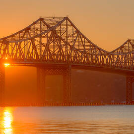 Tappan Zee Bridge at Sunset I by Clarence Holmes