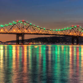 Tappan Zee Bridge Twilight II by Clarence Holmes