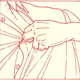 TENTH STATION- Jesus is stripped of his garments by William Hart McNichols