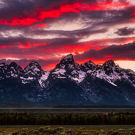 Teton Sunset by Darren White