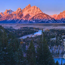 Tetons On The Horizon by Adam Jewell
