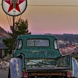 Texaco Gas Station by Susan Candelario