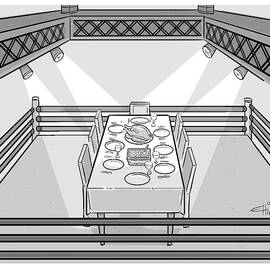 Thanksgiving Boxing Ring by Ellis Rosen