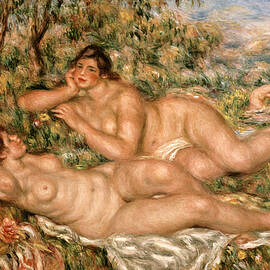 The Bathers by Pierre Auguste Renoir