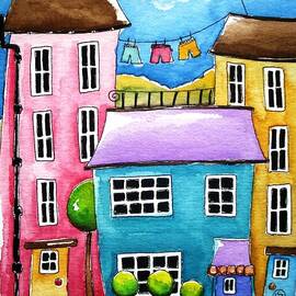 The Blue House by Lucia Stewart