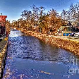 The Canal at New Hope in Winter