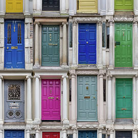 The Colourful Doors of Dublin by Georgia Clare