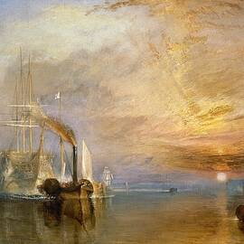 The Fighting Temeraire Tugged to her Last Berth to be Broken up by Joseph Mallord William Turner