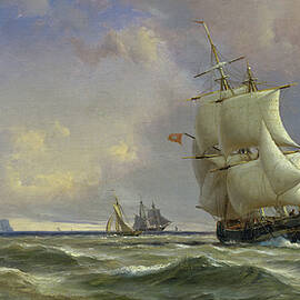 The Gathering Storm by Anton Melbye