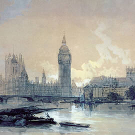The Houses of Parliament by David Roberts