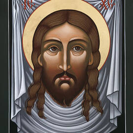 The Mandylion - the Face Not Made By Human Hands 092 by William Hart McNichols