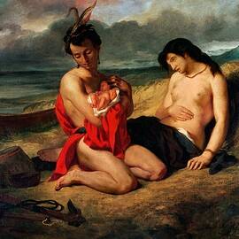 The Natchez by Eugene Delacroix