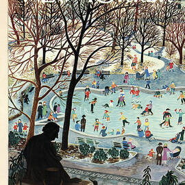 The New Yorker Cover - February 4th, 1961 by Ilonka Karasz