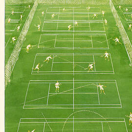 New Yorker Cover - June 25th, 1960 by Anatol Kovarsky