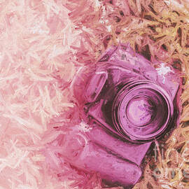 The pink camera by Jorgo Photography