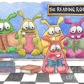 The Reading room by Lucia Stewart