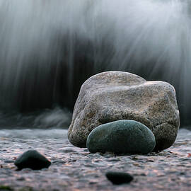 The Rocks at the End of Hastie Road by Mary Lee Dereske