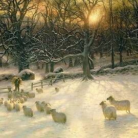 The Shortening Winters Day is Near a Close by Joseph Farquharson