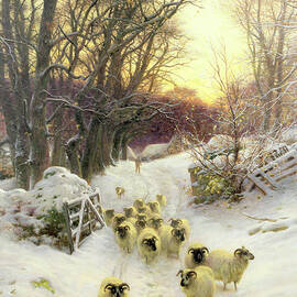 The Sun Had Closed the Winter's Day  by Joseph Farquharson
