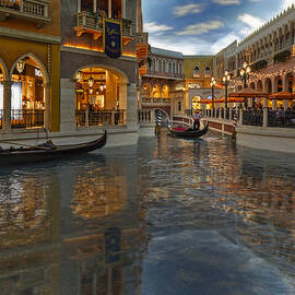 The Venetian Las Vegas Gondolas by Susan Candelario