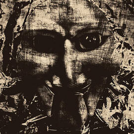 The vintage puppet mask by Jorgo Photography