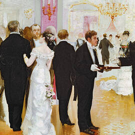 The Wedding Reception by Jean Beraud