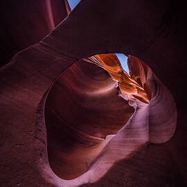 Peek-a-boo Gulch Slot Canyon, Grand Staircase-Escalante, Utah by Edgars Erglis
