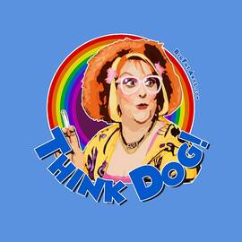 Think Dog by BFA Prints