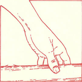 THIRD STATION- Jesus falls the first time by William Hart McNichols