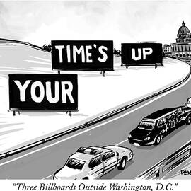 Three Billboards Outside Washington DC by Corey Pandolph