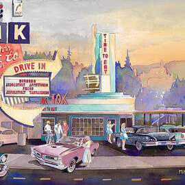 Tik Tok Drive-Inn by Mike Hill